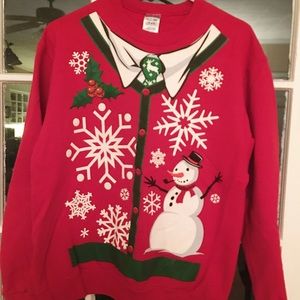 Men’s Ugly Christmas (Sweater) Sweatshirt M